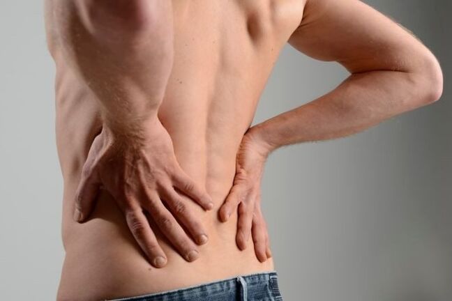 prostatit ile sırt ağrısı